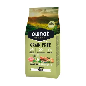 Ownat Grain Free Prime Adult Chicken y Turkey