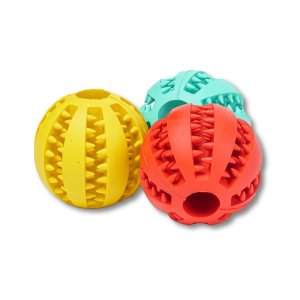 Pelota Dental con Estrías para Perros – Wuapu
